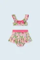 roza Dvodijelni kupaći kostim za bebe Mayoral Za djevojčice