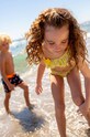 Mayoral costum de baie pentru copii din două piese 3788.6J.MINI galben SS23