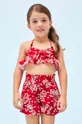 czerwony Mayoral dwuczęściowy strój kąpielowy dziecięcy Dziewczęcy