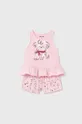 różowy Mayoral piżama niemowlęca Dziewczęcy