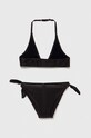 Dječji dvodijelni kupaći kostim United Colors of Benetton 3H6G0K01C.G.SEASONAL crna SS23
