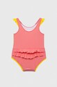 United Colors of Benetton jednoczęściowy strój kąpielowy niemowlęcy 3L430I00I.W.SEASONAL różowy SS23