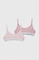 United Colors of Benetton biustonosz dziecięcy 2-pack miękka różowy 3MC10R1IN.G.SEASONAL