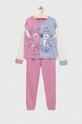 Detské pyžamo United Colors of Benetton x Disney potlač ružová 3Y5E0P03S.G.SEASONAL
