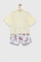 United Colors of Benetton pigama in lana bambino x Looney Tunes giallo