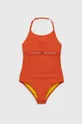 narančasta Dječji jednodijelni kupaći kostim Tommy Hilfiger Za djevojčice