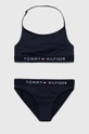 тёмно-синий Детский раздельный купальник Tommy Hilfiger Для девочек