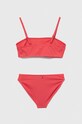 Dvoudílné dětské plavky Tommy Hilfiger UG0UG00646.PYXX růžová SS23