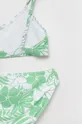 Dvojdielne detské plavky Abercrombie & Fitch zelená