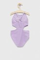 Abercrombie & Fitch costum de baie dintr-o bucată pentru copii KI211.3016 violet SS23