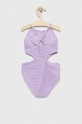 Dječji jednodijelni kupaći kostim Abercrombie & Fitch KI211.3016 ljubičasta SS23