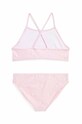 Polo Ralph Lauren dwuczęściowy strój kąpielowy dziecięcy 313901302002 różowy SS23
