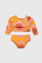 narančasta Dvodijelni kupaći kostim za bebe GAP Za djevojčice