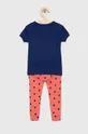 Παιδικές βαμβακερές πιτζάμες GAP x Disney σκούρο μπλε