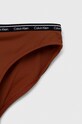 Детски бански от две части Calvin Klein Jeans кафяв KY0KY00040.PPYX