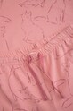 Coccodrillo pijamale de bumbac pentru copii WC3448208PJS roz