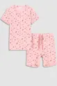 Παιδική πιτζάμα Coccodrillo ροζ