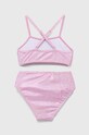Lemon Explore dwuczęściowy strój kąpielowy dziecięcy WL3376502SWG różowy SS23