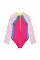 Marc Jacobs jednoczęściowy strój kąpielowy dziecięcy miękka fioletowy W10214.102.108