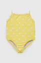 жёлтый Детский слитный купальник zippy Для девочек