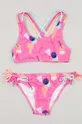 roza Dječji dvodijelni kupaći kostim zippy Za djevojčice
