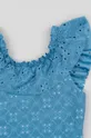 modrá Jednodielne detské plavky zippy