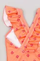 ružová Jednodielne detské plavky zippy