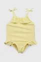 жовтий Суцільний дитячий купальник zippy Для дівчаток