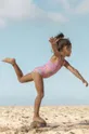 roza Dječji jednodijelni kupaći kostim Roxy Za djevojčice