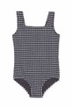 Konges Sløjd costum de baie dintr-o bucată pentru copii KS4679 bleumarin SS23