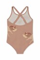 Fete Konges Sløjd costum de baie dintr-o bucată pentru copii KS4692 portocaliu