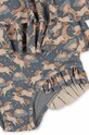 Konges Sløjd costum de baie dintr-o bucată pentru copii KS4697 albastru