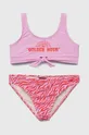 ružová Dvojdielne detské plavky Protest PRTNAOM JR Dievčenský