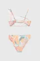 Abercrombie & Fitch dwuczęściowy strój kąpielowy dziecięcy multicolor