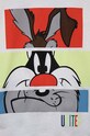 Момче Детска памучна пижама United Colors of Benetton x Looney Tunes 30960P04A.G.SEASONAL бял