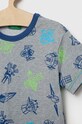 Deklice Otroška bombažna pižama United Colors of Benetton 3M250P04J.G.SEASONAL mornarsko modra