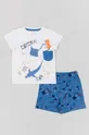 μπλε Παιδικές βαμβακερές πιτζάμες zippy Παιδικά