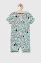 modra Otroška bombažna pižama GAP x Disney Otroški
