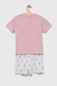 Otroška bombažna pižama Fila bela