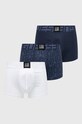 Guess bokserki 3-pack wzorzyste niebieski U3RG01.K6YW0