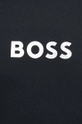 μαύρο Βαμβακερό μπλουζάκι παραλίας BOSS