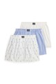 Pamučne bokserice Polo Ralph Lauren 3-pack pamuk bijela 714830273