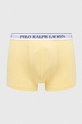 Boksarice Polo Ralph Lauren 3-pack rumena