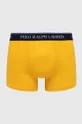 Boxerky Polo Ralph Lauren 3-pak žltá