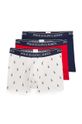 Bokserice Polo Ralph Lauren 3-pack krivi crvena 714830299