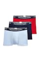 Боксери Polo Ralph Lauren 3-pack гладкий блакитний 714830299