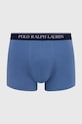 Одяг Боксери Polo Ralph Lauren 3-pack 714830299 блакитний