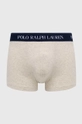 mornarsko modra Boksarice Polo Ralph Lauren 3-pack