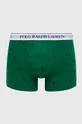 зелений Боксери Polo Ralph Lauren 3-pack