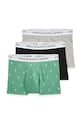 Боксери Polo Ralph Lauren 3-pack візерунок сірий 714830299